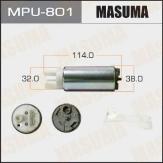 Бензонасос Subaru V=1800-2000 Masuma MPU801 (фото 1)