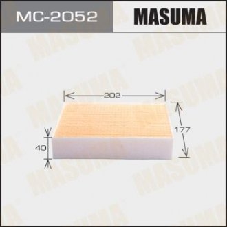 Салонный фильтр (1, 40) Masuma MC2052 (фото 1)