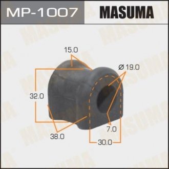 Втулка стабилизатора заднего Masuma MP1007 (фото 1)