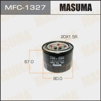Масляный фильтр C-316 Masuma MFC-1327 (фото 1)