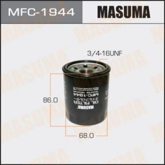 Масляный фильтр C-933 Masuma MFC-1944 (фото 1)