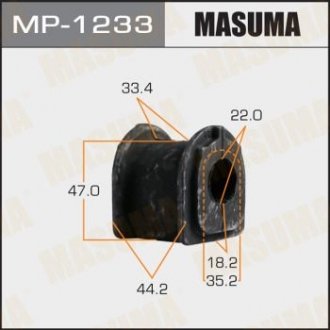 ВТУЛКА СТАБИЛИЗАТОРА Masuma MP1233 (фото 1)