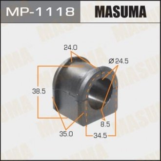 ВТУЛКА СТАБИЛИЗАТОРА Masuma MP1118 (фото 1)