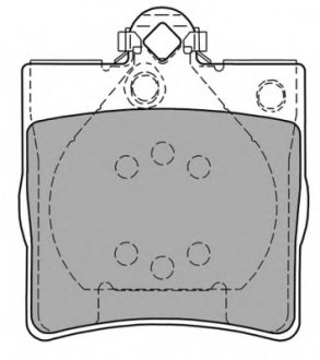 Комплект тормозных колодок Fremax FBP-1139 (фото 1)