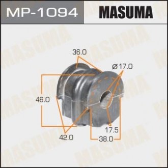 Втулка стабилизатора Nissan Teana заднего Masuma MP1094 (фото 1)