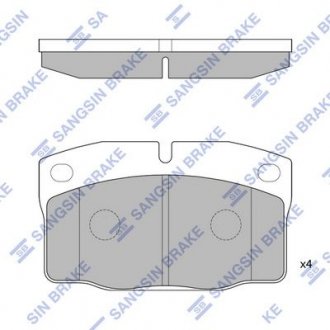 Колодки тормозные дисковые Sangsin SP1258