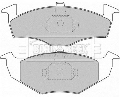 Гальмівні колодки дискові BORG & BECK BBP1471 (фото 1)