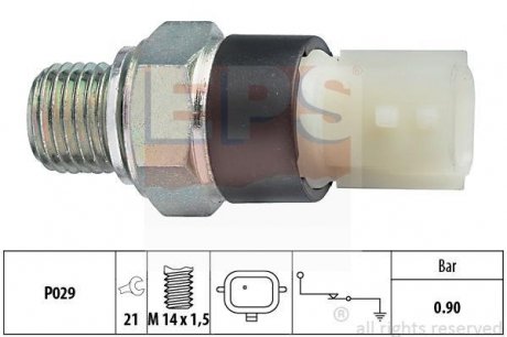 Датчик давления масла EPS 1 800 179 (фото 1)