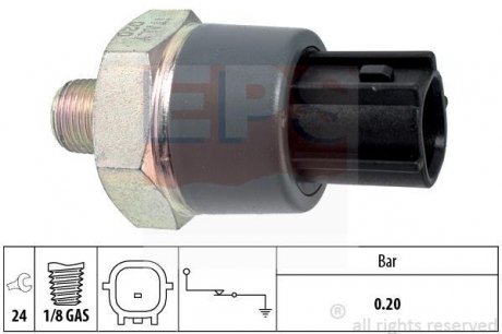 Датчики тиску масла Nissan Note/Murano/Renault Master 08- EPS 1 800 166 (фото 1)