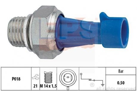 Датчик тиску масла Citroen Jumper Peugeot Boxer 3.0D/HDi 04 EPS 1 800 143 (фото 1)