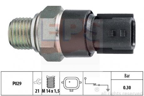 Датчик тиску масла Dacia Logan,1.5DCi/1.6i 09.04- EPS 1 800 181 (фото 1)