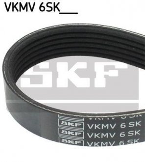 Поліклиновий ремень SKF VKMV 6SK873 (фото 1)