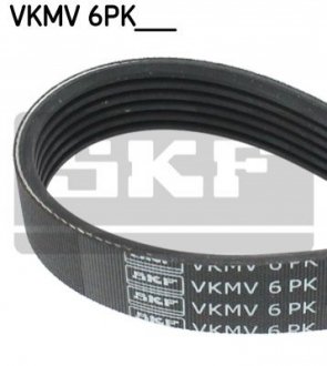 Ремень ПОЛИКЛИНОВЫЙ SKF VKMV 6PK1900 (фото 1)