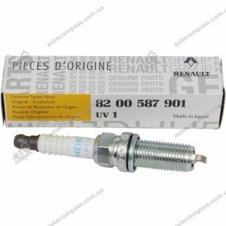Свеча зажигания Renault 8200587901
