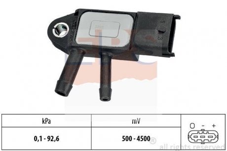 Датчик тиску вихлопних газів FIAT/IVECO/CHRYSLER EPS 1 993 292 (фото 1)