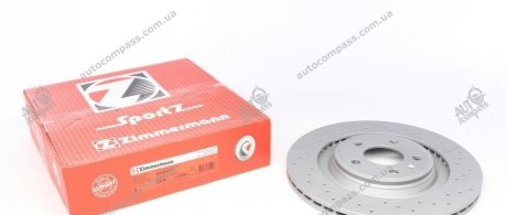 Тормозной диск ZIMMERMANN '100333452' (фото 1)