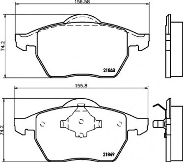 Колодки MINTEX MDB1741 (фото 1)