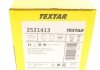 Тормозные колодоки, к-кт., дисковый тормоз TEXTAR 2521413 (фото 4)