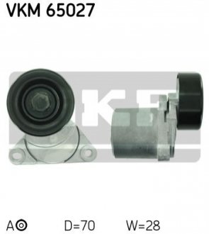 Натяжной ролик, поликлиновой ремень SKF VKM 65027 (фото 1)