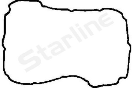 Прокладка, кришка головки циліндра STARLINE GA 2077 (фото 1)