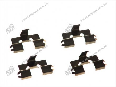 Р, к дискових гальм. колодок QUICK BRAKE 109-1666