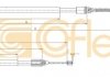 Трос стояночного тормоза COFLE 10.6697 (фото 1)