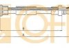 Трос стояночного тормоза COFLE 11.6581 (фото 1)