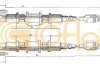 Трос стояночного гальма COFLE 11.5852 (фото 1)