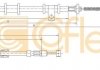 Трос стояночного тормоза COFLE 17.2027 (фото 1)