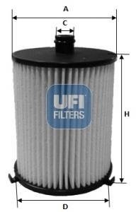 Топливный фильтр UFI 26.073.00 (фото 1)