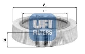 Воздушный фильтр UFI 30.800.00 (фото 1)