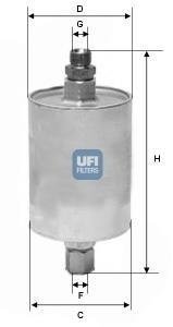 Паливний фільтр UFI 31.575.00 (фото 1)