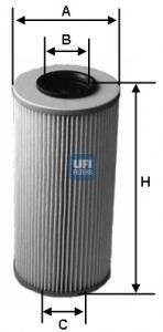 Масляный фильтр UFI 25.587.00 (фото 1)