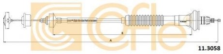 Трос сцепления COFLE 11.3058 (фото 1)