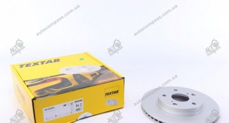 Тормозной диск TEXTAR 92163803 (фото 1)