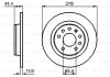 Тормозной диск Bosch 0 986 479 B74 (фото 6)