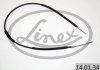 Трос ручного гальма LINEX 140134 (фото 2)