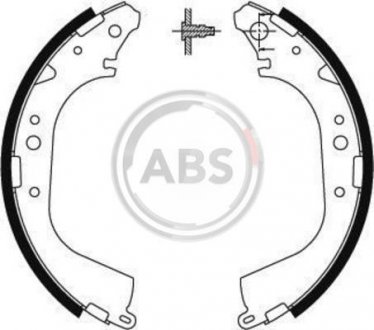 Комплект тормозных колодок A.B.S 8881