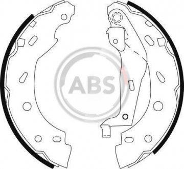 Комплект тормозных колодок A.B.S 9123 (фото 1)
