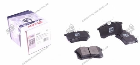 Колодки тормозные SOLGY 209057