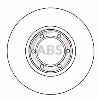 Тормозной диск A.B.S 15106 (фото 1)