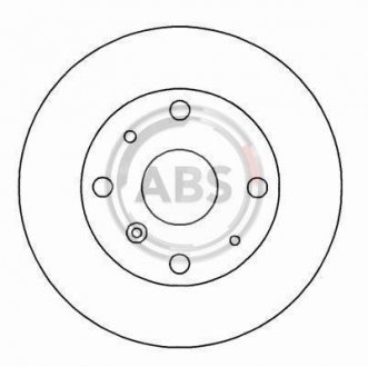 Тормозной диск A.B.S 15943