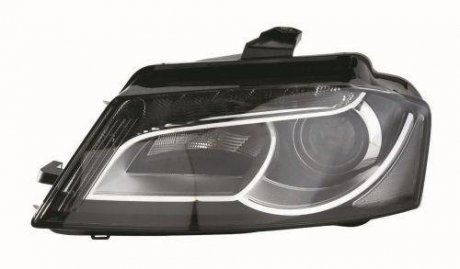 AI A3 03- Фара перед. пра. XENON(D3S), LED авт.регул., + корректор, черн.отражат. 8, 08- [] DEPO 446-1129RMLEHM2 (фото 1)