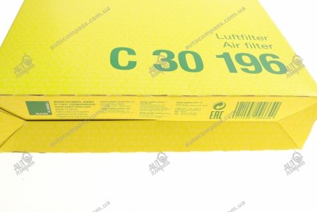 Фільтр повітряний MANN C30196