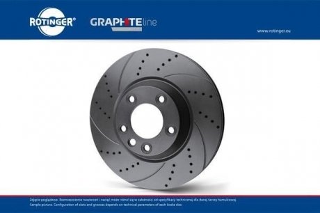 Диск тормозной G-Line Tuning - SPORT Rotinger RT 21447 GL T5 (фото 1)