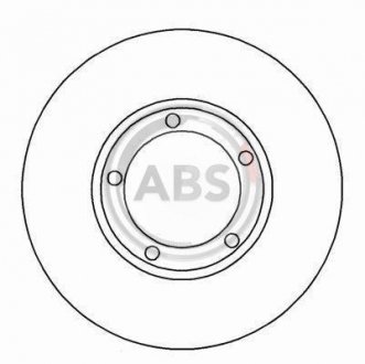 Тормозной диск A.B.S 17035 (фото 1)