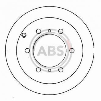 Тормозной диск A.B.S 16471 (фото 1)