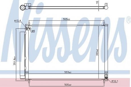 Аксессуар truck NISSENS 940537 (фото 1)