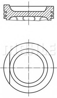 Поршень двигуна Mahle 029 90 02 (фото 1)