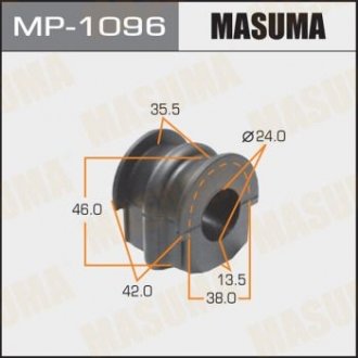 Втулка стабилизатора \\\\, rear, murano, z51 10- Masuma MP1096 (фото 1)